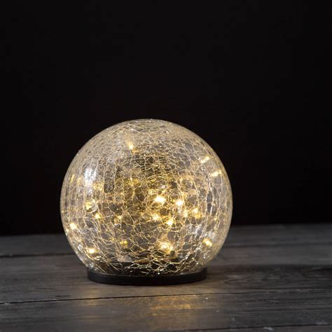 globe solar lights outdoor|Avalon Solar Crackled Glass Globe, Large .